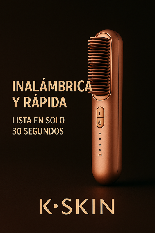 Cepillo Alisador Inalámbrico de Alto Rendimiento