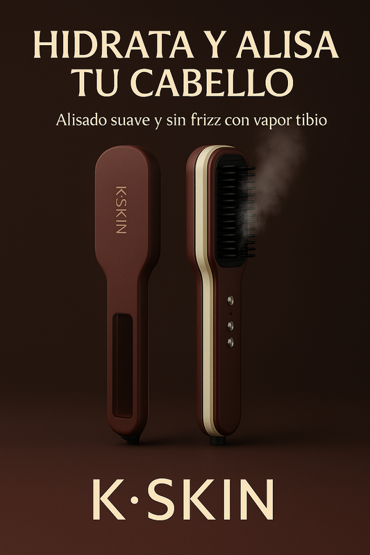 Peine Alisador de Pelo a Vapor