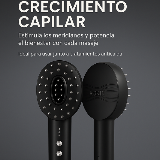 Peine de Masaje Estimulador Capilar con Tecnología Japonesa